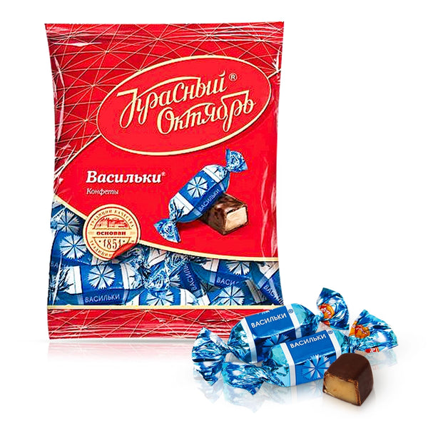 Шоколадные конфеты Васильки