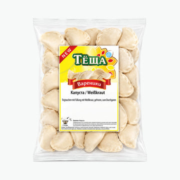Lackmann Wareniki mit Weißkraut