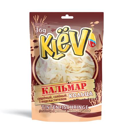 Getrocknete Tintenfischringe – Klev