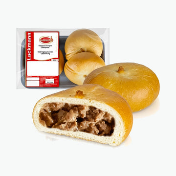 Lackmann Teigtaschen  mit Leberfüllung, gebacken