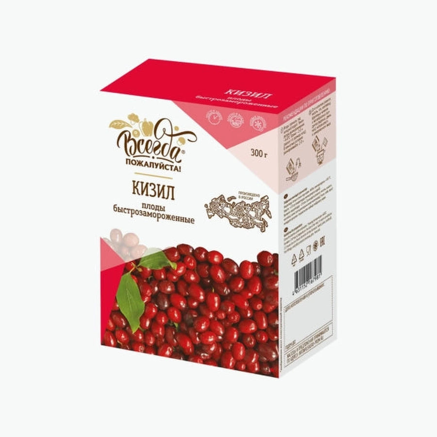 Tiefgefrorene Kornelkirsche 300 g
