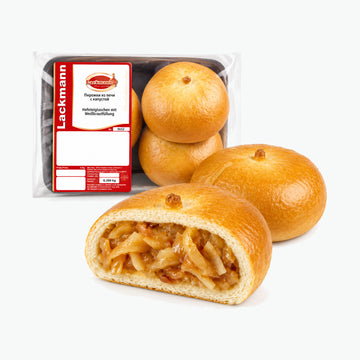 Lackmann Teigtaschen mit Weißkrautfüllung, gebacken