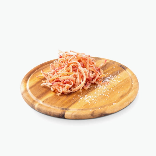 Dried squid tentacles 