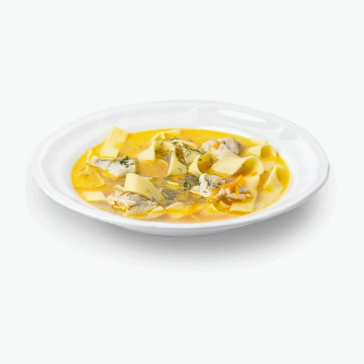 Hausgemachte Hühnersuppe mit Bandnudeln 500 ml