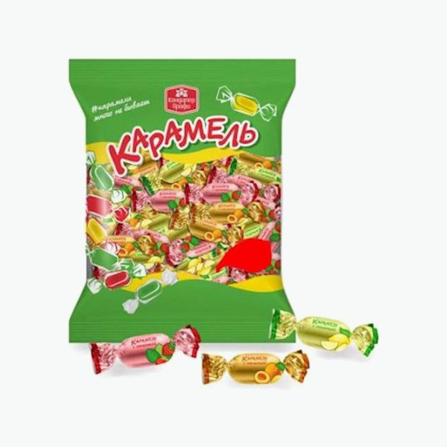 Karamell Mix mit Fruchtfüllung