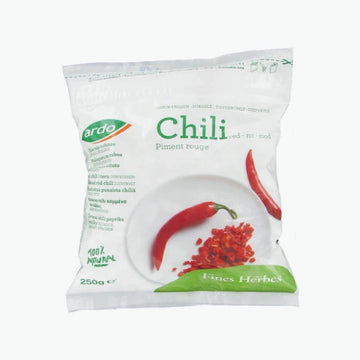 Chili rot, gehackt