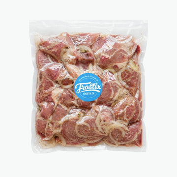 Schweine-Schaschlik „Klassiker“, frisch vom Metzger