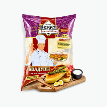 Kartoffelpuffer Kolduny mit Fleisch
