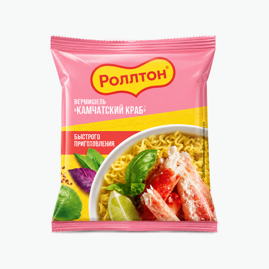 Rollton Nudeln mit Krabbengeschmack