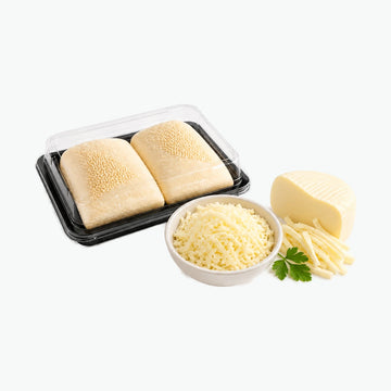 Usbekische mini Samsa mit Käsefüllung
