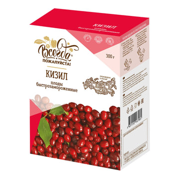 Kornelkirsche, tiefgefroren