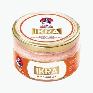 Capelin Kaviar Creme mit Garnelen