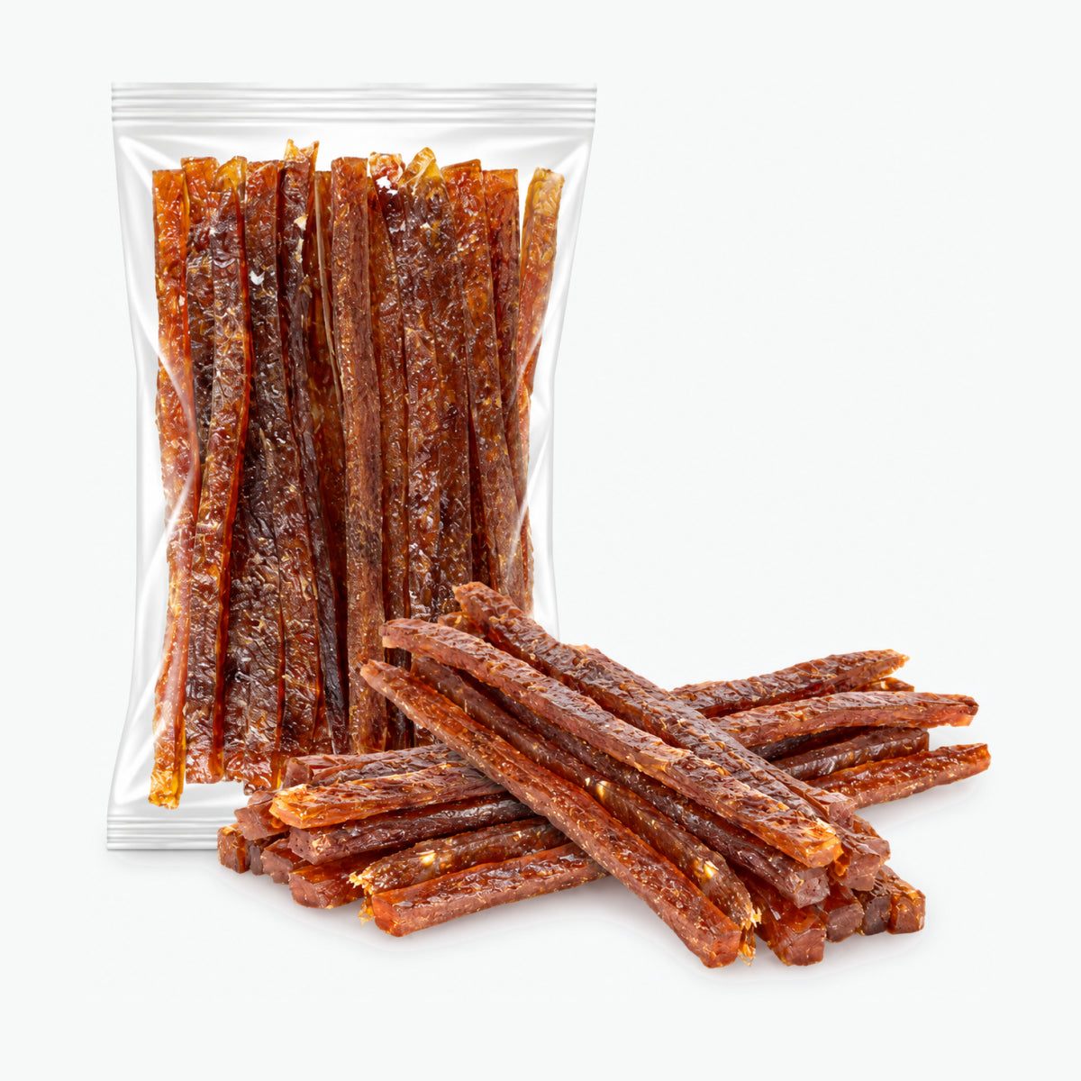Fischsnack aus Brachsen,  gesalzen und getrocknet
