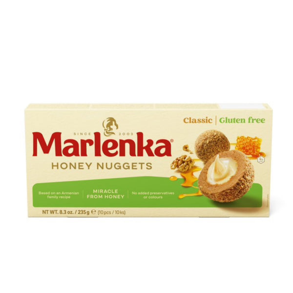 Marlenka Gebäckkugeln mit Honig, glutenfrei