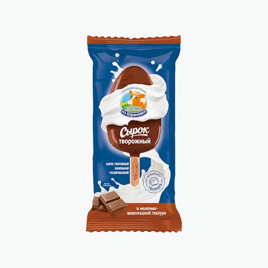 Vanille-Quarkriegel in Milchschokolade