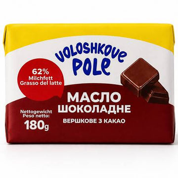 Chocolate butter with 62% cocoa