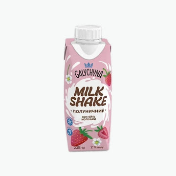 Galychyna Milk Shake "Erdbeer" 2%