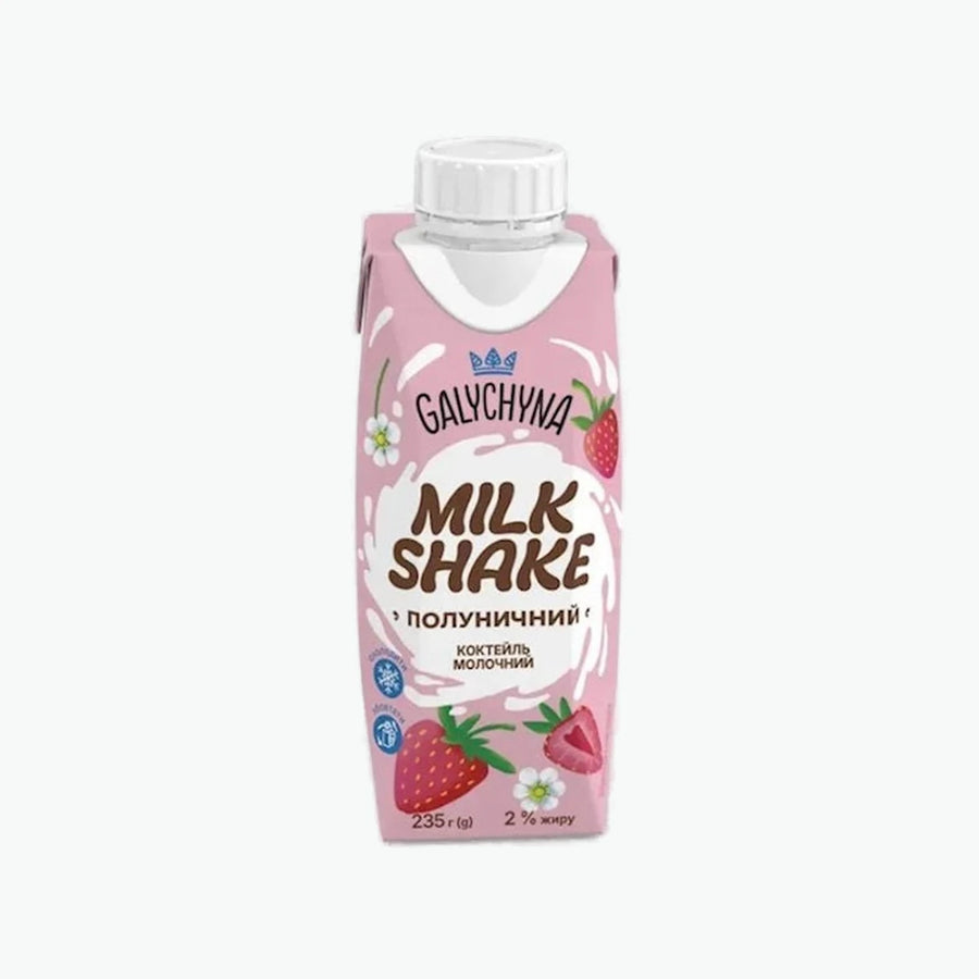 Galychyna Milk Shake "Erdbeer" 2%