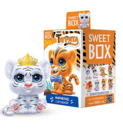 Sweet Box Fruchtgummis mit Tiger cubs
