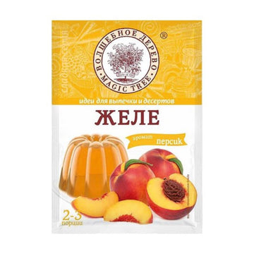 Gelee mit Pfirsichgeschmack