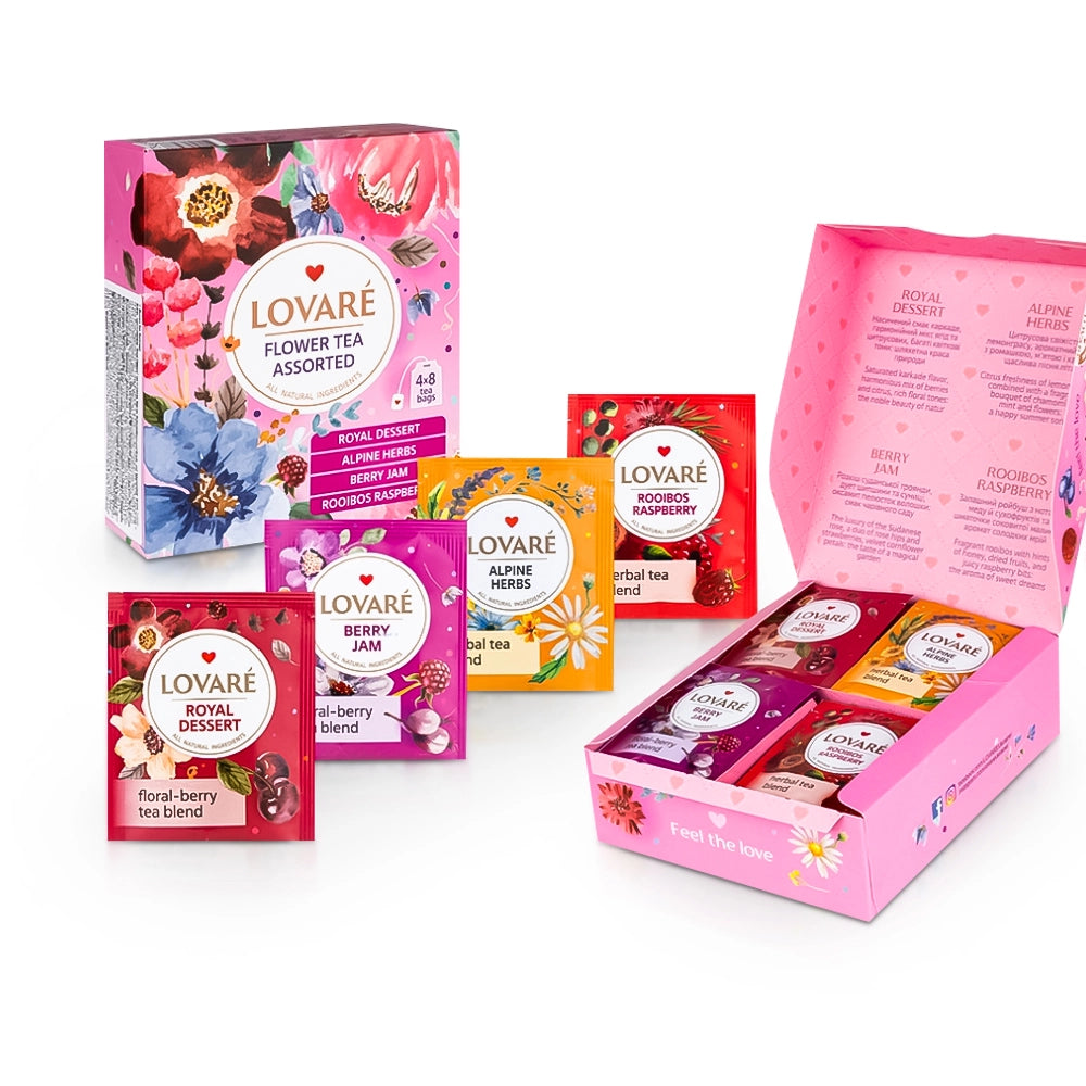 Lovare Tee-Set "Sortiment Blumentee"