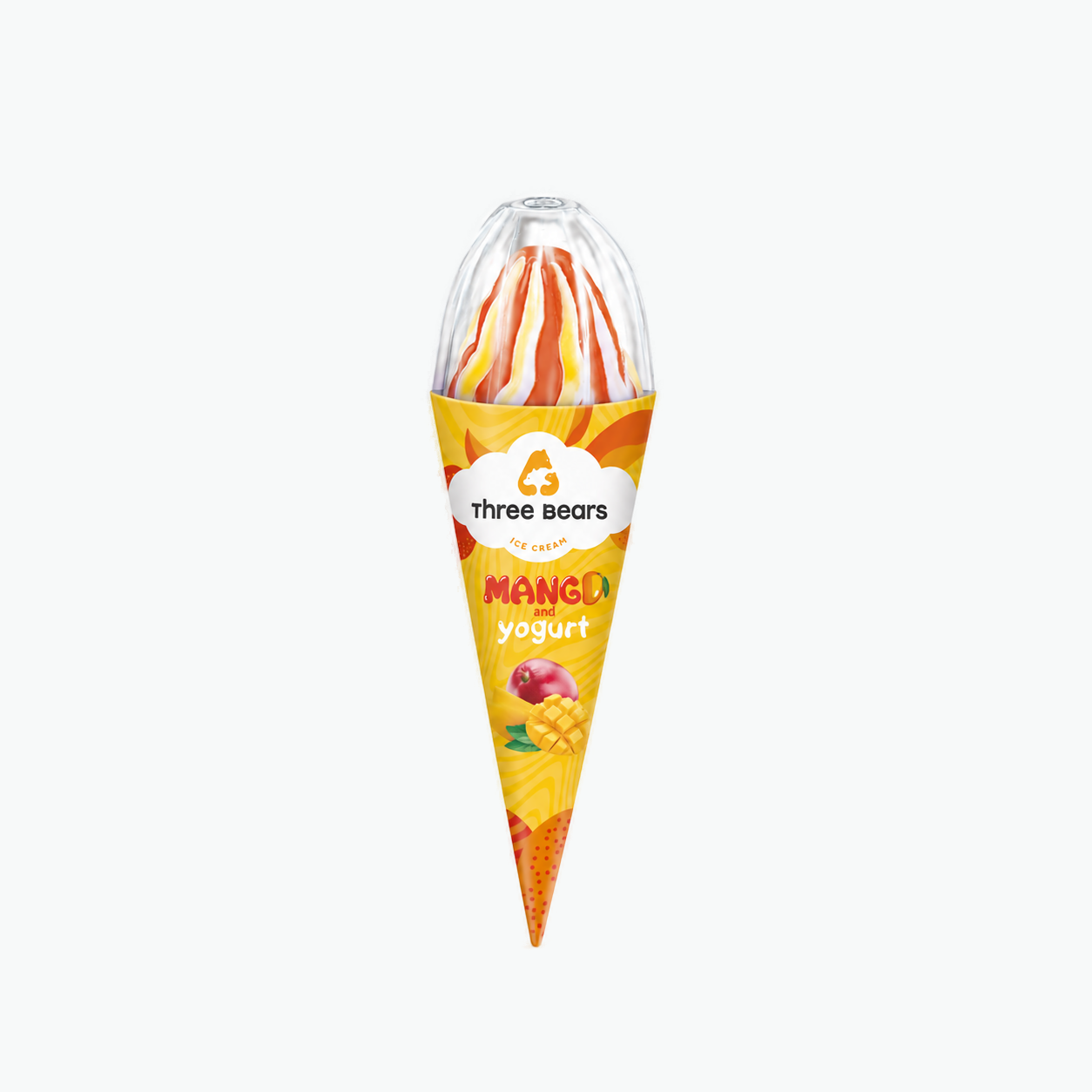 3 Medvedia Eishörnchen "Mango Yogurt"
