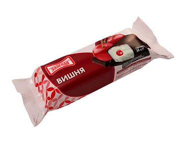 Zlagoda Quarkriegel in Glasur mit Kirschfüllung