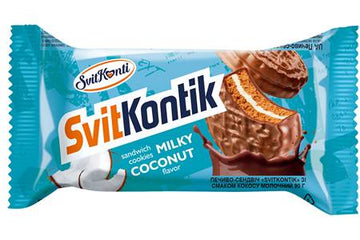 Kekse „Super Kontik“ mit Kokos- und Milchgeschmack