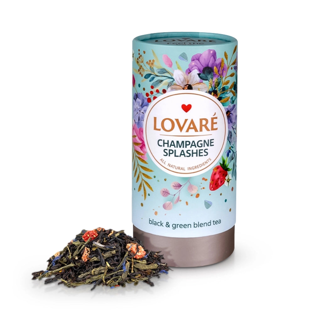Lovare Tee "Spritzer Champagner"- Schwarztee