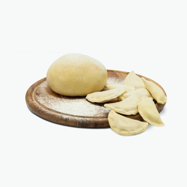 Teig für Wareniki, auf Kefir Basis