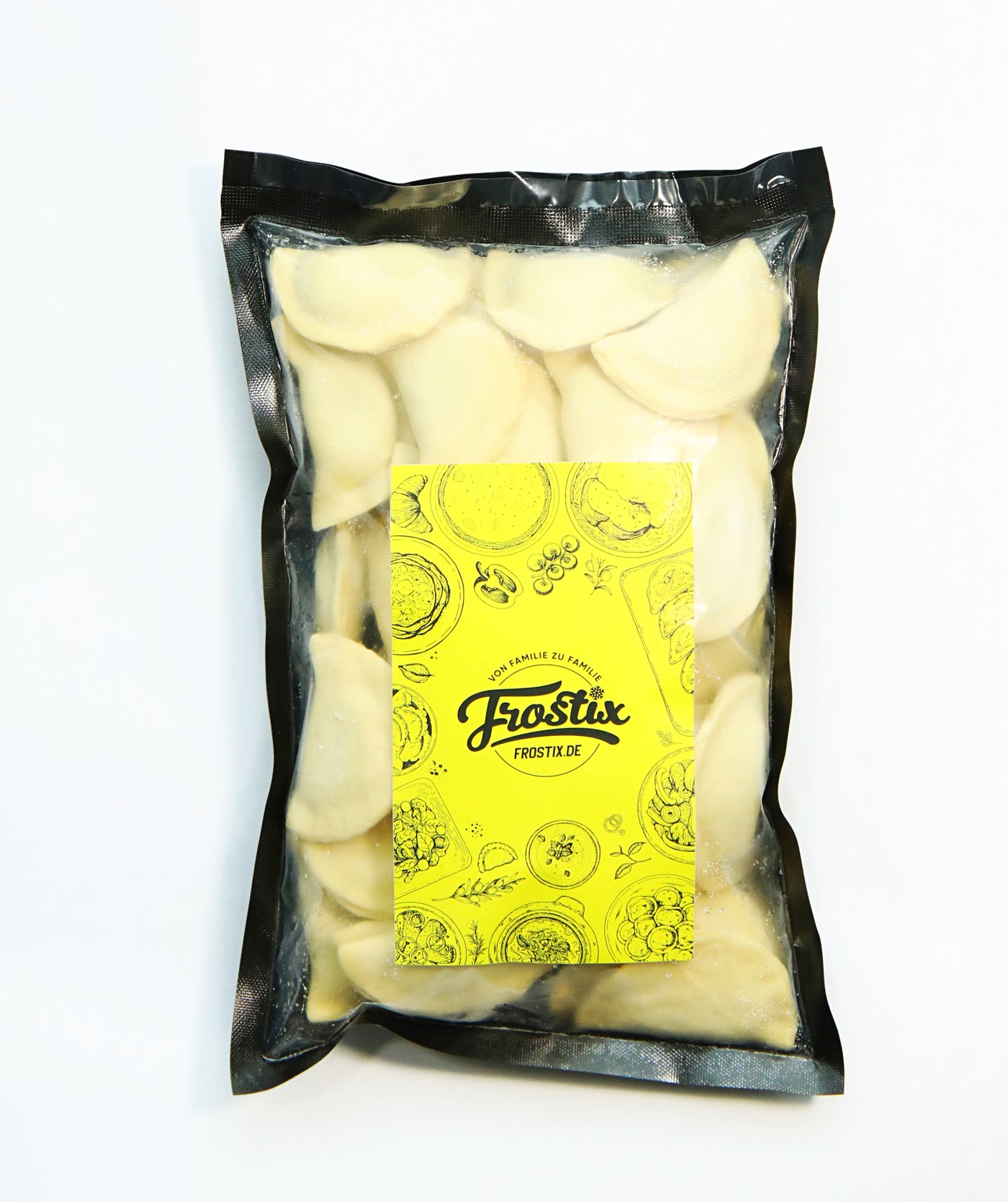 Wareniki mit gebratenem Weißkraut, handgemacht