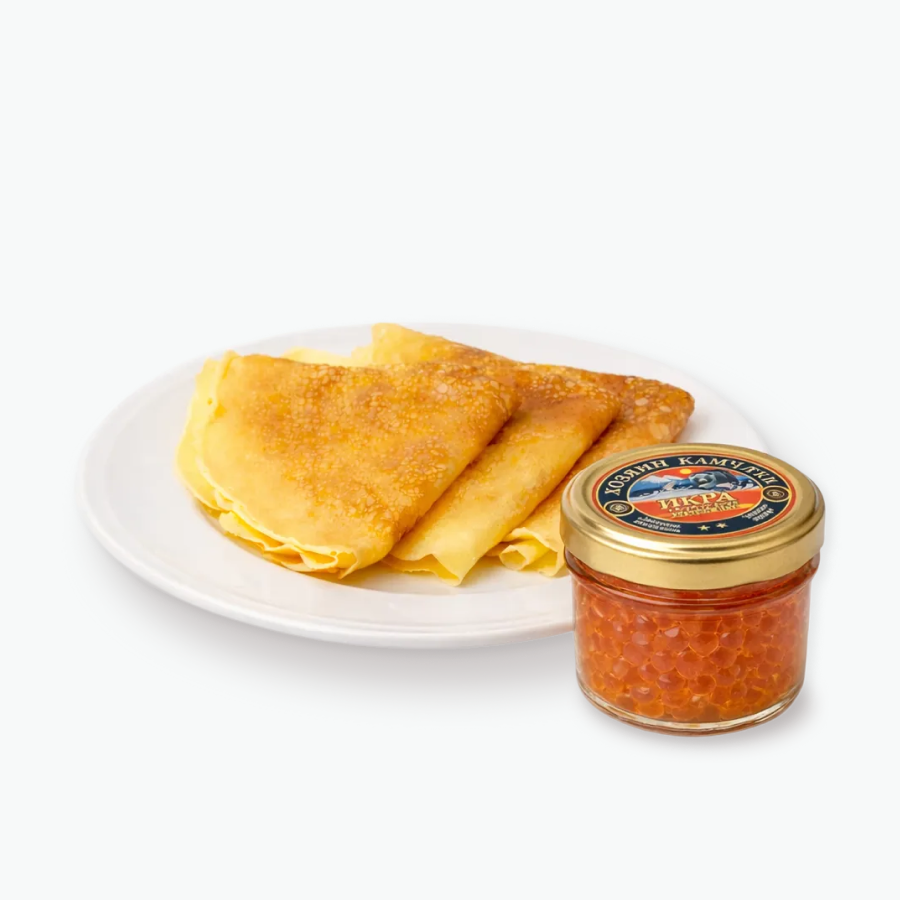 Set – Frische Blinis & Kaviar Gorbuscha Premium