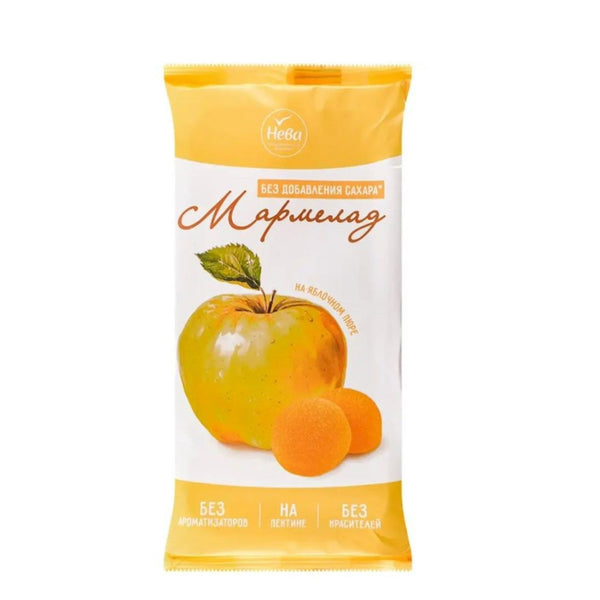 Neva Marmelade ohne Zuckerzusatz auf Apfelbasis