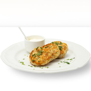 Chicken and cheese medallions