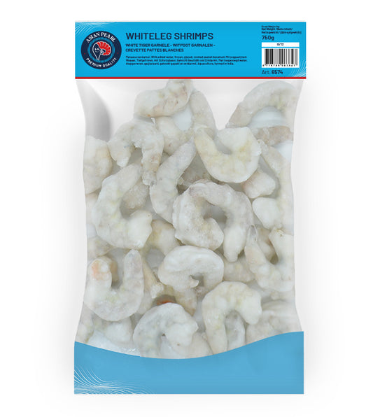 White Tiger Garnele, roh, geschält und entdarmt, 8/12