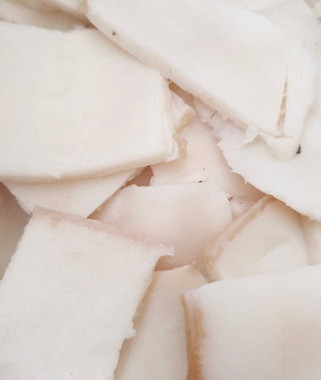 Salted bacon, sliced