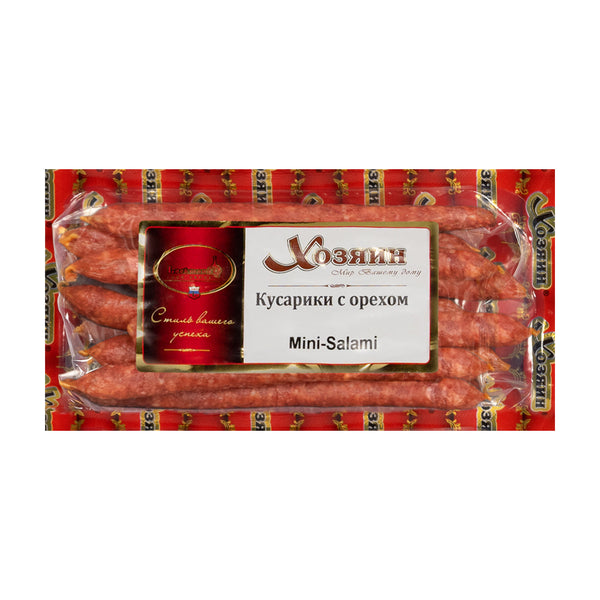 Mini-Salami "Kusariki" mit Haselnüssen, aus Schweinefleisch