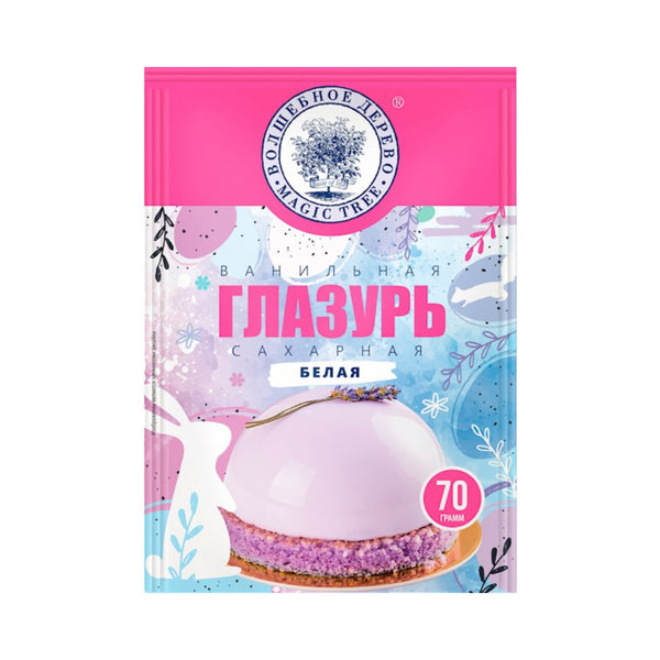 Vanille-Zuckerguss, Weiß