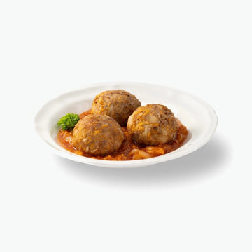 Fleischbällchen "Tefteli" mit Reis, handgemacht