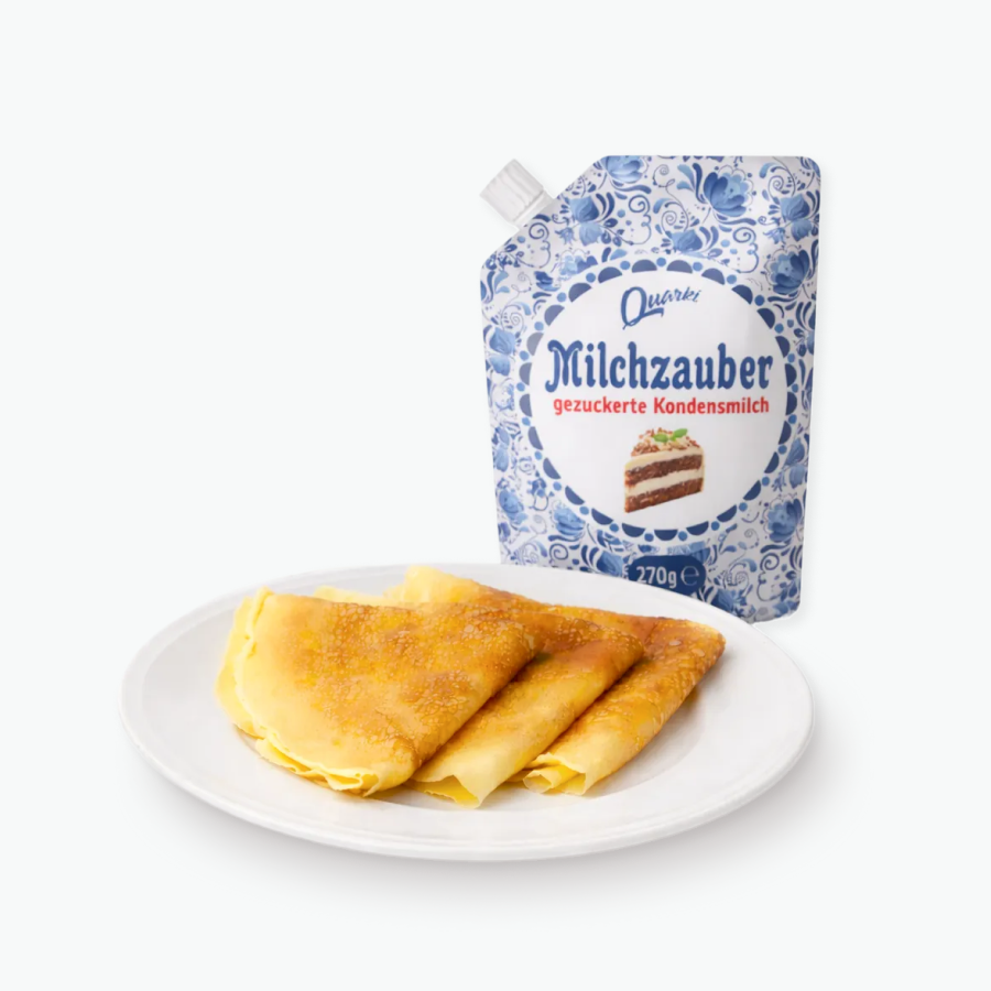 Set – Frische Blinis & Kondensmilch