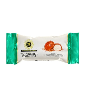 Quark Pralinee mit Vanillearoma in Schokoglasur