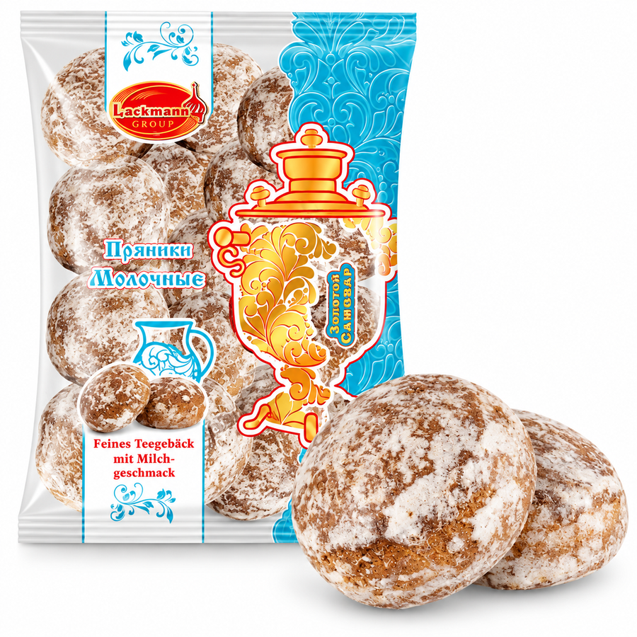 Gebäck "Prjanik", mit Milchgeschmack