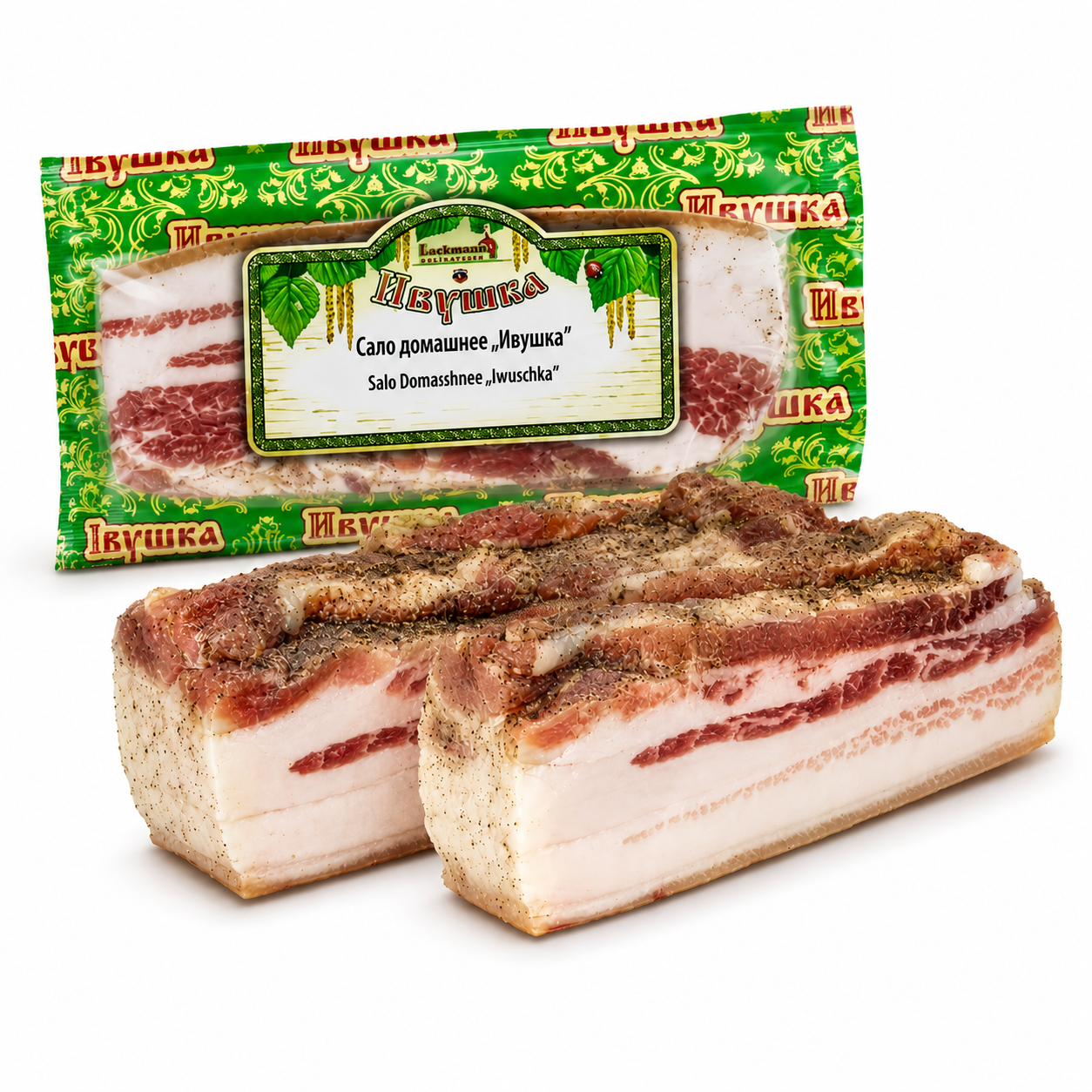 Schweinebauchspeck „Salo Domaschnee Iwushka“