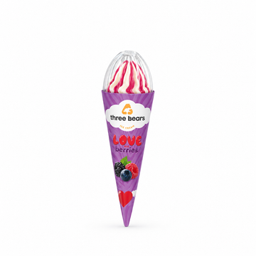 3 Medvedia Eishörnchen „Love & Berries“