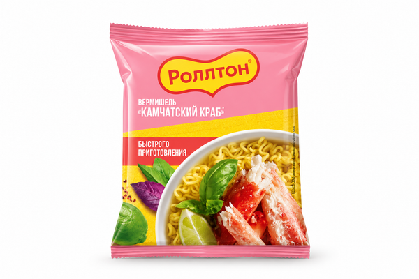 Rollton Nudeln mit Krabbengeschmack