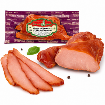 Trockenfleisch Mediterrano aus Hähnchenbrustfilet