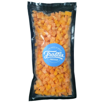 Kürbiswürfel, tiefgefroren