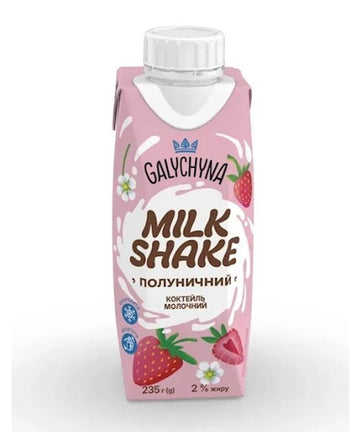 Galychyna Milk Shake "Erdbeer" 2%