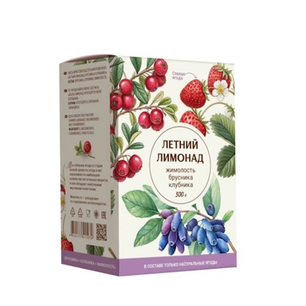 Fruchtmischung „Sommerlimonade – Erdbeere & Preiselbeere“, tiefgefroren