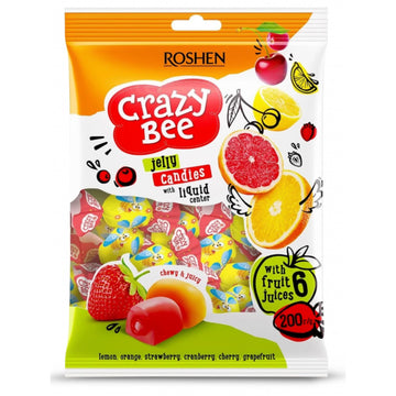 Fruchtige Gelee-Bonbons „Crazy Bee“
